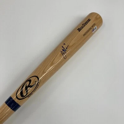 Joe Mauer Signed Rawlings Big Stick Baseball Bat Beckett Certified - Image 1 of 4