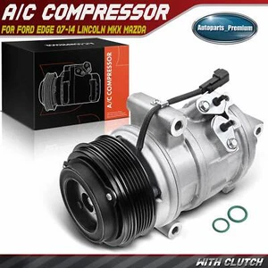 Compresor de aire acondicionado con 6 ranuras para Ford Edge 2007-2014 Lincoln MKX 07-15 3,5 L 3,7 L - Imagen 1 de 10