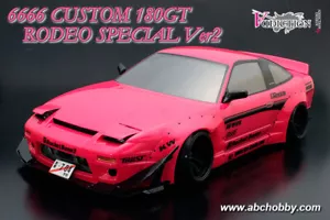 ABC-Hobby 66166/67166 1/10 Personalizzato 180SX 6666 Rodeo Special Ver.2 (Rocket Bunny) - Foto 1 di 5
