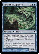 STREAMBED AQUITECTS ~mtg EX/LP Lorwyn Com x4