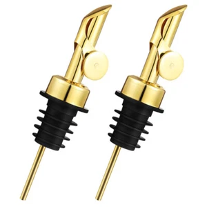 2 Stück Weinausgießer Ölausgießer für Flaschenspender Küchenbedarf Ausgießer Glas - Bild 1 von 12