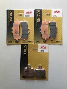 Pastillas de freno SBS 3X delanteras + traseras 841RST 730LS KTM 1290 Super Duke R, RR 2014-2023 - Imagen 1 de 5