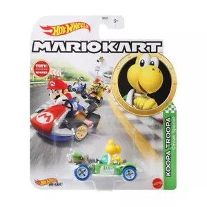 Hot Wheels Mario Kart Koopa Troopa Circuit Special Modellino Auto Automobile - Imagen 1 de 4