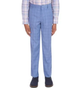 Tommy Hilfiger Boys' Flat-front Dress Pants in Duskie Blue Size 18 NWT - Picture 1 of 1