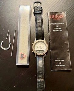 Guess Ana Digi Uhr von 1992 läuft mit Extras neue Batterie manuell - Bild 1 von 8