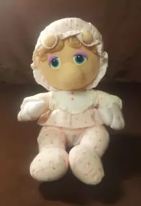 Juguete de peluche de peluche vintage años 80 Miss Piggy Muppet Babies - Imagen 1 de 5