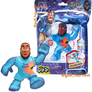 Heroes of Goo Jit Zu - Lebron James Power Up Space Jam Stretch Figure NEW/SEALED - Picture 1 of 4