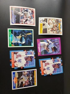 Lot Of 7 Rickey Henderson Yankees Cards NM nice! Steals King+ - Picture 1 of 2