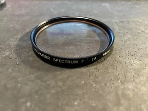 Camera Filter - PROMASTER 55mm Spectrum 7 1A Screw On Glass Lens - Picture 1 of 2