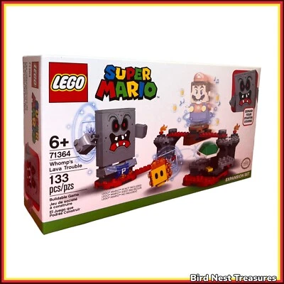 LEGO Super Mario 71364 Expansion Set WHOMP'S LAVA TROUBLE - NEW, Factory Sealed - Image 1 of 4