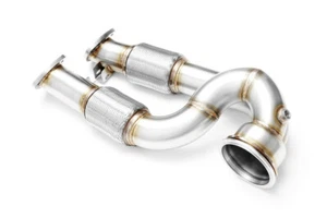 Edelstahl Downpipe Ersatzrohr für AUDI TTRS 2.5 TFSI 8J 2009-2014 - Afbeelding 1 van 2