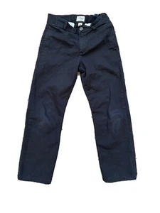 Boy's Children's Place Chino Pants Black Adjustable Waist Size 8 - Picture 1 of 5
