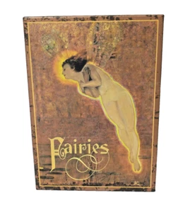 FAIRIES - 20 Notecards & Envelopes Assorted Fantasy Fairy Designs by Pomegranate - Picture 1 of 3