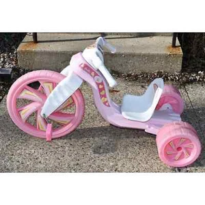 Vintage Looking Barbie Pink Big Wheel Tricycle Vintage Toys 0324!!! - Picture 1 of 11