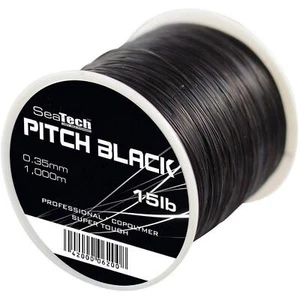 SeaTech Pitch Black Fishing Line 4oz - Picture 1 of 1