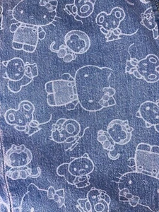 Levis X Hello Kitty Womens Blue Modern 501 Skinny Jeans Size 28 X 30 RARE ! - Picture 1 of 4