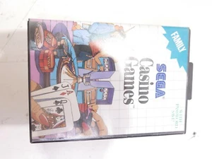 Casino Games ( SEGA MASTER SYSTEM, 1989) - Picture 1 of 6