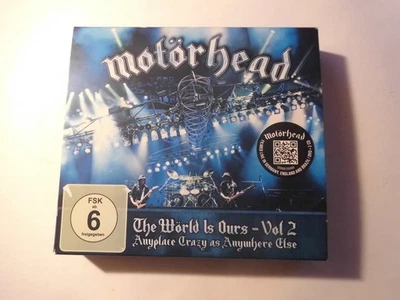 MOTÖRHEAD THE WÖRLD IS OURS-VOL. 2 ANYPLACE CRAZY AS ANYWHERE ELSE 2 CD+DVD BOX - Bild 1 von 2