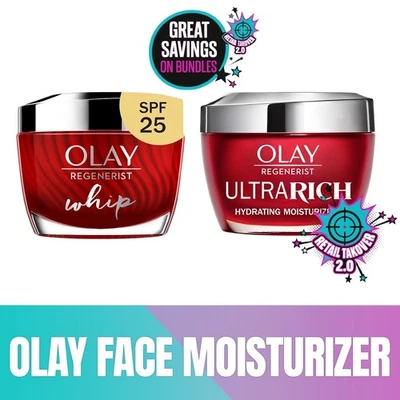 Olay Regenerist Ultra Rich Face Moisturizer &Moisturizer Cream with Sunscreen - Image 1 of 4