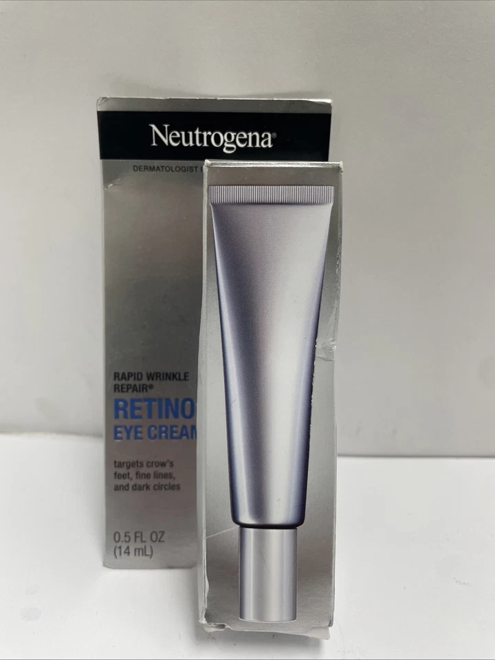 Crema de ojos con retinol para ojeras y arrugas, 0,5 OZ, tratamiento antienvejecimiento Foto 1 de 1