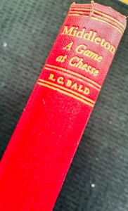 A GAME AT CHESSE Thomas Middleton R. C. Bald Cambridge Cloth 1929 1st 172p Illus - Imagen 1 de 5