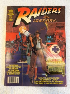 1981 Indiana Jones Raiders Of The Lost Ark Marvel Super Special Magazine #18 - Picture 1 of 9