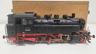 Spur 0 Haberditzl orig. DDR  Dampflok BR 64 015 der DRG, analog, Vitrinenmodell - Bild 1 von 4