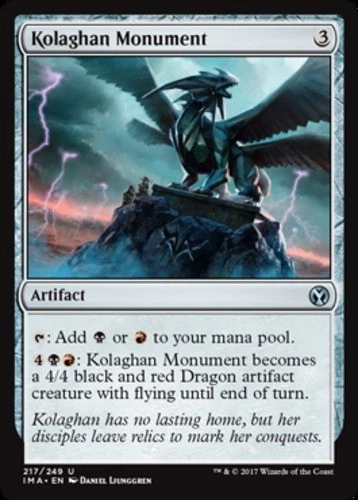 x1 Kolaghan Monument - Iconic Masters - NM - MTG - Image 1 of 1