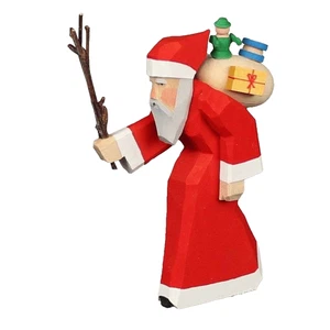 Bettina Franke Erzgebirge - Weihnachtsmann mit Rute - NEU & OVP - Bild 1 von 1
