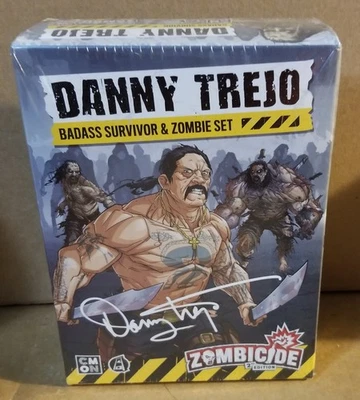 Zombicide 2nd Edition DANNY TREJO Badass Survivor & Zombie Set Expansion (CMoN) - Image 1 of 2