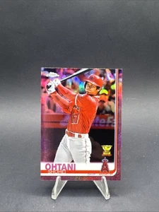 2019 Topps Chrome Pink Refractor Shohei Ohtani Rookie Cup Angels Dodgers MVP! - Picture 1 of 6