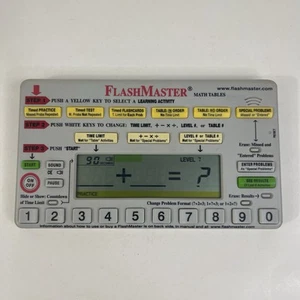 Mesas de Matemáticas Flash Master MT1A Juguete Electrónico Educativo Actividad de Aprendizaje - Imagen 1 de 2