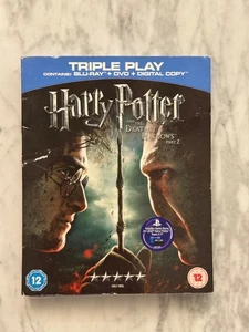 Harry Potter and the Deathly Hallows Part 2 Blu-Ray BRAND NEW & SEALED - Picture 1 of 1