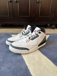 Talla 11 - Jordan 3 Retro Denim SE Rojo Fuego 2020 - Imagen 1 de 7
