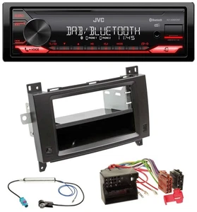 JVC Bluetooth USB DAB MP3 Autoradio für Mercedes Viano Vito 06-14 schwarz - Bild 1 von 8