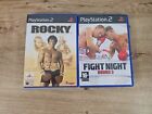 Rocky & Fight Night Round 3 - PlayStation 2 PS2 Complete With Manuals