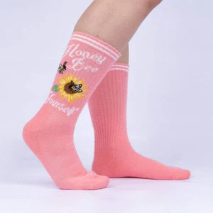Sock It To Me Damen Rippsocken - Honey Bee Yourself (UK 3-8) - Bild 1 von 3