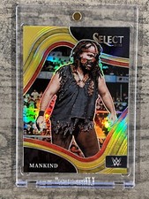 Mankind WWE 2022 Panini Select Ringside Gold Prizm /10 Mick Foley
