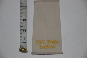 CHARRETERA DE UN SOLO DESLIZABLE DEL EJÉRCITO BRITÁNICO RANGO DIAPOSITIVA REAL WESSEX YEOMANRY - Imagen 1 de 1