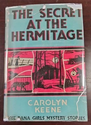 SCARCE Dana Girls #5 THE SECRET AT THE HERMITAGE Nancy Drew author HCDJ - Image 1 of 4