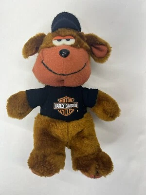 Harley Davidson Peluche Perro Peluche Motociclista Play By Play Puppy 1992 9 Pulgadas Foto 1 de 4