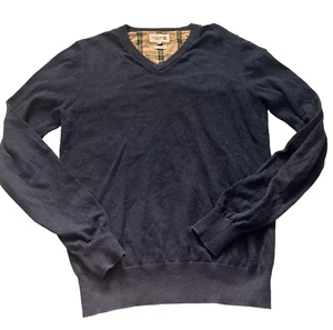 Stirling Herren "The Canterbury" Marine Pullover Gr. Medium 100 % Baumwolle Grube zu Grube 22" - Bild 1 von 6