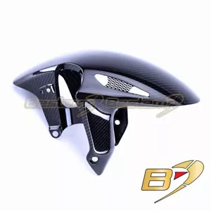 Honda CBR1000RR 2008-2023 fibra de carbono neumático delantero guardabarros carenado sarga - Imagen 1 de 2