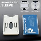 90mm*60mm Car Card Sleeve Parking Ticket Clip  for Windshield Stickers/Tag