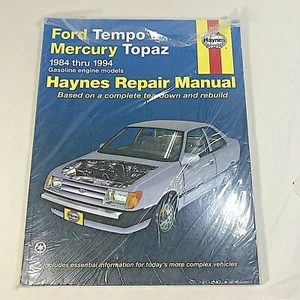 Manual de reparación Haynes Ford Tempo Mercury Topaz vehículo de automóvil 84-94 36078 NUEVO - Imagen 1 de 9