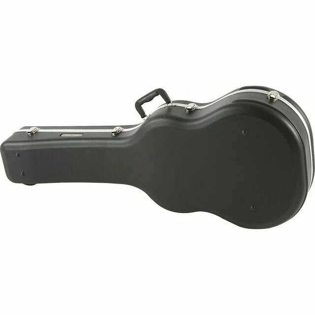 Road Runner RRMADN ABS Molded Acoustic Dreadnought Guitar Case - Black
