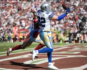 Foto de fútbol americano NFL 8x10 Jason Witten captura con una mano de los Dallas Cowboys - Imagen 1 de 1