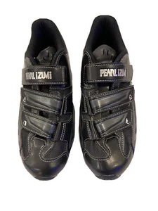 Pearl Izumi All Road II Men Mountain Bike Cycling Shoe Cleats EU 41 US 8.5 Black - Picture 1 of 10