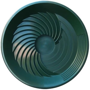 Turbo Pan Green 16" Plastic Gold Pan Sluice Geologist Prospecting Gem Turbopan - Picture 1 of 10