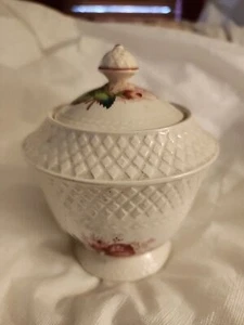 Vintage Spode Mansard Copeland Lady Anne Roses Covered Sugar Bowl Roses Floral - Picture 1 of 5